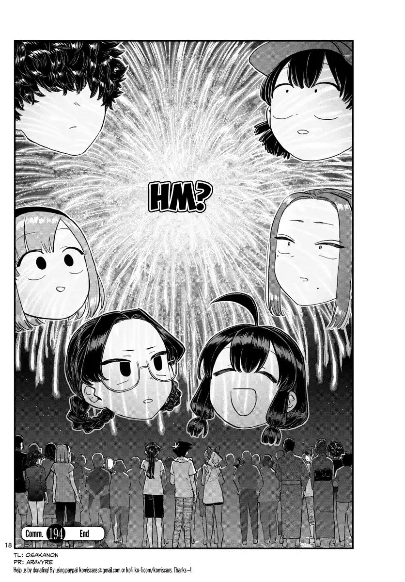 Komi-san wa Komyushou Desu Chapter 194 18